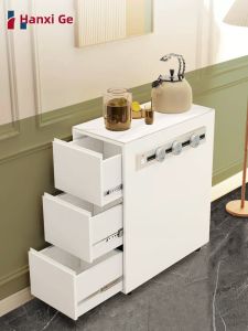 HANXIGE | Multi-Purpose Portable Island Storage Table Kitchen Living Room Compact