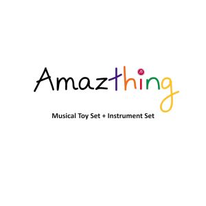 10pcs/set Musical Toys Set /Instrument Set Preschool Educational Toys Alat-alat Muzik (CastanetBellTambourineTriangle Roceng Maracas) 打击乐器套装组