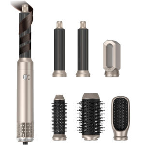 Bộ Máy Sấy Tóc Đa Năng 6 Trong 1 Lược Nóng Máy Uốn Và Làm Thẳng Tóc Chuyên Nghiệp Dụng Cụ Tạo Kiểu Tóc Tại Nhà