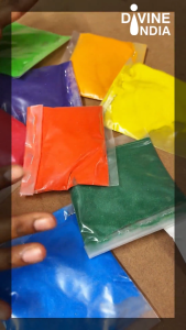 Premium Kolam Powder Colors | Rangoli Kolam Colors for Deepavali | House Deco | Home Art