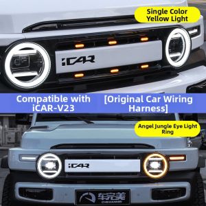 For iCAR V23 Grill LED High Beam Daytime Running Light