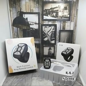 Bluetooth Remote Control Mini Fingertip Wireless Media Button Remote Controller For IPhone/iPad/Android/Smartphones/Tablets/Kamera/HP