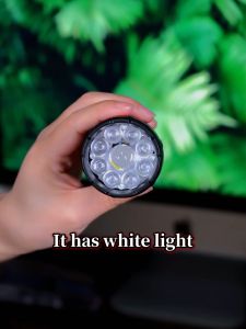 Smiling shark SD5295 Super Bright Torch Light 9*LED 17Mode Type-c Rechargeable Torch Light Magnetic Back Clamp Work Light Waterproof Outdoor Emergency Light