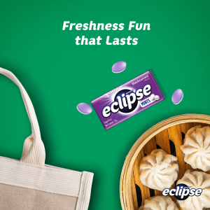 Eclipse Blackcurrant Bundle 35G X 8 Mints / Intense Freshness / Gift