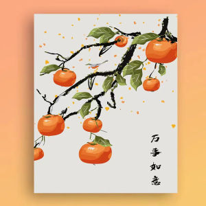 Acrylic Paint By Numbers Simple Oil Painting Package Art Picture For Bedroom Wall Adults Hand Painted Unique Gift