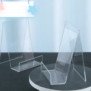 Acrylic Stand/Acrylic Book Holder / Wallet Holder / Wallet Standee / Alquran Holder/ Alquran Standee/Transparent