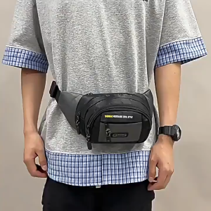 SEA YADOU กระเป๋าเป้วิ่งออกกำลังกายอินเทรนด์สไตล์เกาหลีกระเป๋าสะพายข้างกระเป๋าคาดเอวแฟชั่นกระเป๋าสะพายกีฬารุ่นใหม่สำหรับผู้ชายและผู้หญิงกระเป๋าหน้าอกกันน้ำ