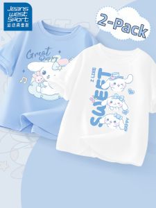 JEANSWEST SPORT | Girls Cotton Short Sleeve T-Shirt