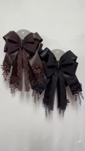 โบว์ติดผม เน็ตติดผม กิ๊บติดผม เครื่องประดับผม แฟชั่น อุปกรณ์ตกแต่งผม โบว์ผ้าลูกไม้ โบว์พยาบาล hair bow - ราคาถูกต้อง ราคาที่เหมาะสม