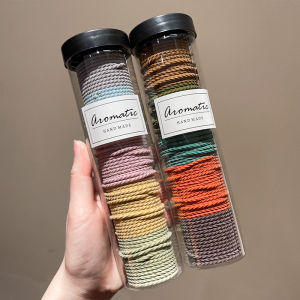 Black Durable Hair Ties for Long Hair
