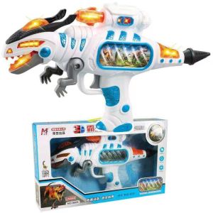 ค่าการสั่นของไดโนเสาร์: เสียงไฟฟ้าของเด็กและของเล่นจำลองแสงดนตรีประกอบสนุกของขวัญที่ดีที่สุดสำหรับเด็กชายอายุ2-3ปี!