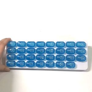 Kotak Obat 1 Bulan Pill Box Tablet Holder Storage Kotak Obat 30 Hari Kotak Pil Obat Tempat Obat Harian
