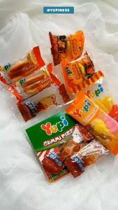 Permen Jelly / Gummy Yupi 120 Gr Rasa Neon Stix Strawberry Kiss Lunch Milly Moss Baby Bears Apple Rings Mango Kisses Burger