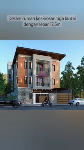 JASA DESAIN RUMAH | DESAIN KOS KOSAN L12.5M