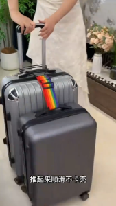 Luggage Strap Fixing Portable Suitcase Belt Travel Business Safety Buckle Straps Tali Bag Travel Accessories 行李箱绑带