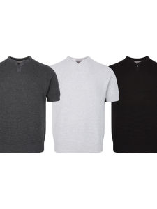 Áo Thun Cổ Chữ V Dệt Kim Màu Đỏ Phong Cách Mỹ Thường Ngày Áo Thun Cổ Chữ V Ôm Vừa Vặn Áo Thun Cổ Chữ V Đa Năng Áo Thun Cổ Chữ V Thường Ngày