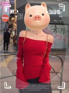 Dahong A192  เสื้อไหมพรมแขนยาวปาดไหล่ สีแดง ผ้าร่องยืดตามตัว ใส่ง่าย สไตล์เกาหลี 5 สี