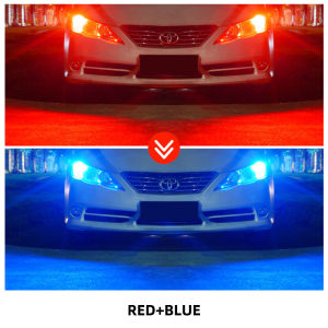KEVANLY | 2pcs T10 LED 12-36V 194 168 W5W T10 LED Dual Color Signal Lamp Rear Lights License Plate Light Truck Light Interior Lighting