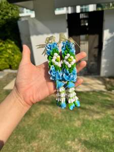 มาลัย มาลัยคล้องพระ มาลัยแขวน พวงมาลัยรถยนต์ แบบดินปั้น งานปราณีต สวยงาม