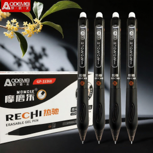 ODEMEI | Erasable Grip Improving Pen for 5th Grade Students Blue-Black