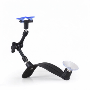 Guitar Support Rest Leg Bracket Suction Cup Mount Aluminum Professional Guitar Leg Stand Musical Instruments Accessories Lightweight Foldable Leg Support Bracket for Classical Acoustic Guitar