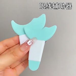 Khuôn Kẻ Mắt Silicone Chuyên Nghiệp Dụng cụ kẻ mắt đa năng
