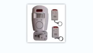 KALLA TaffHOME Alarm Anti Maling Infra Merah PIR Sensor Pendeteksi Gerak dengan 2 Remote 105dB