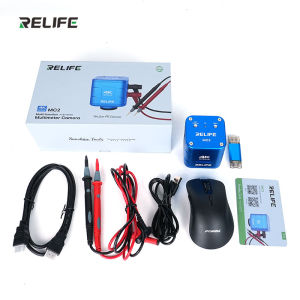 RELIFE MC2 4K Multifunction Camera with Multimeter Display for Phone Motherboard Repair with Dual Output and Sony IMX Sensor Too