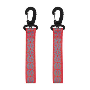 Reflective Straps Pendant Keychain For Outdoor Camping Night Running Cycling Backpack Safety Lightweight Bright Keyrings