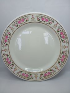 จานกลมตื้น10นิ้วเลามีนเเท้100%(เกรดส่งนอกหนามาก)