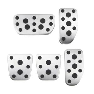 AT MT Car Pedals for Toyota Yaris 2017+ Vios FS 2014+ Gas Accelerator Brake Stainless Steel Non-slip Pedal Cover Parts