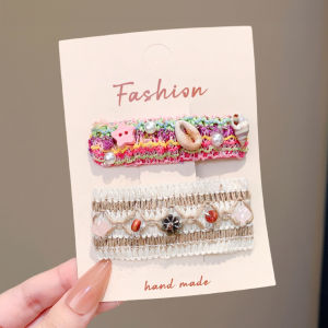 Bohemian Beach Seashell Handmade Hair Clip