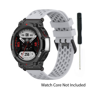 Breathable Silicone Strap For Amazfit T-Rex3 T-Rex2 Smart Watch Strap For Huami Amazfit T-Rex/Pro/ultra Bracelet Correa Bracelet