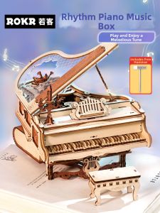 Rolife(rolife) | DIY Assembly Wooden Music Box Birthday Gift