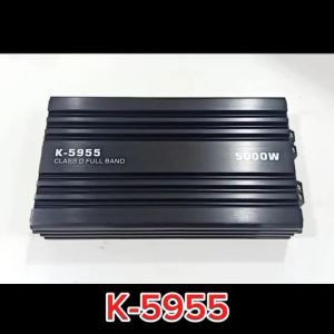 Kimphat เพาเวอร์ขับกลางโม K-5955 Full Brand 5000W คลาสD ขับกลางโมได้ถึง16ดอก คาปาใหญ่ 4ลูก คาปาเล็ก8ลูก