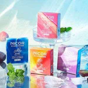 Nicor Vitality Refreshing Essential Oil Energy Bar Double Hole Nasal Inhaler Driving Wake up Cool Oil Cross-Border Product