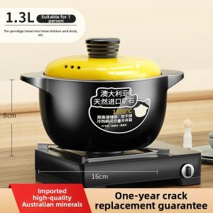 MENGCHUANG | Heat Resistant Household Serving Pot Gas Stove Suitable