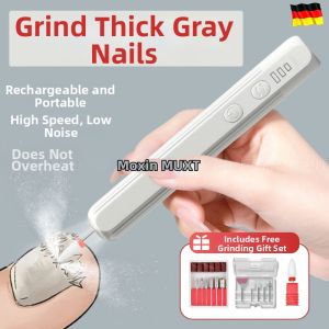 Electric Elderly Nail File for Trimming and Polishing