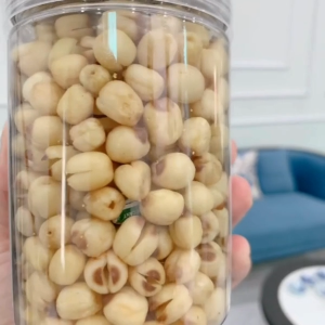 Hạt sen sấy giòn béo bùi hạt sen dinh dưỡng ăn vặt healthy hũ 300g thưc phẩm sạch Lan Anh Food