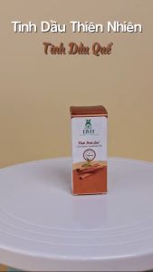 Tinh Dầu Quế Thiên Nhiên DMT Nguyên Chất Thơm Phòng Khử Mùi Hôi Cấp Ẩm - 30ml/50ml/100ml