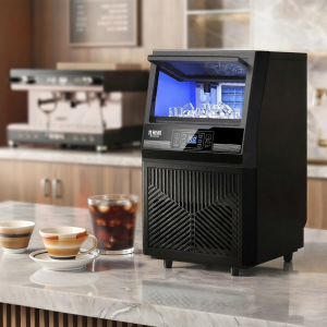 [China Plug Adapter Needed] BEIJIXIONG | Commercial Automatic Ice Maker 90kg
