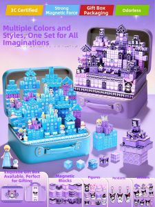 ALLofmini | Educational Magnetic Building Blocks For Girls