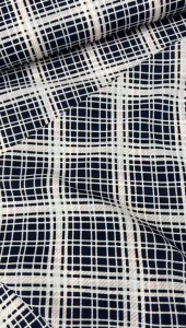 Kain Premium Dobby Crepe Printed Bidang 60" Open Meter (0.5m) LEILIN TEXTILES [Kain Pasang]