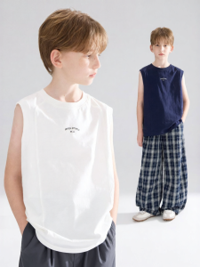 MUCMUKN | Minimalistic Antibacterial Cool Feeling Anti-mite Printed Tank Top