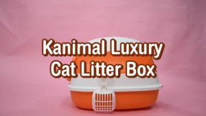 Kanimal Litter Box ห้องน้ำแมว กระบะทรายแมว รุ่นโดมปิด (พับได้) สำหรับแมวทุกสายพันธุ์
