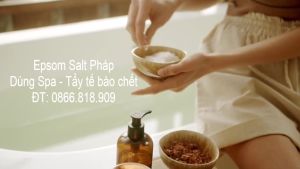 Muối Epsom Salt  Muối Tẩy tế bào toàn thân Muối Tắm/Spa # gói 1kg  nhập Pháp