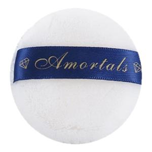 Amortals Loose Powder Puff Ultra Large Velvet Finish Makeup Setting Powder Sponge for Women Non-Powder Eating Beauty Tool