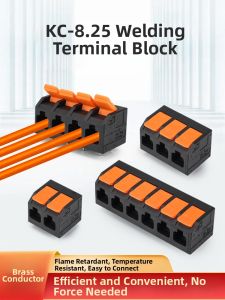 kuicc | Quick Connect Barrier Wire Terminal Solid Copper Pins 8.25mm