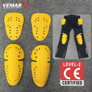 2025 New CE Level 2 Motorcycle Pants Jeans Insert Protective Gear Knee Hip Protection Thicken Motorbiker Racing Riding Kneepads