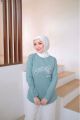 Kaosinn - Atasan Kaos Wanita Nameera motif flower  | Lengan panjang full | Bahan Katun Combed 20s | Bisa Seragaman. 